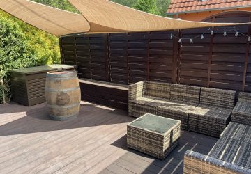 aménagement d'une terrasse en bois